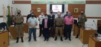 Polícia Militar apresenta o programa Rede Catarina de Proteção à Mulher aos vereadores de Corupá