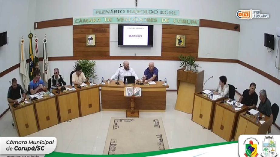 Vereadores aprovam reposição salarial de 5,71% para os servidores da prefeitura de Corupá