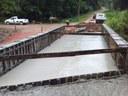 Vereadores solicitam e prefeitura constrói nova ponte na localidade do Faxinal